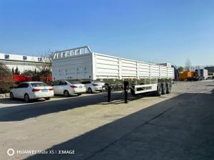 Quality Affordable Skeleton Flat Transport Semi Trailer With Jost E100 Landing Gear wholesale