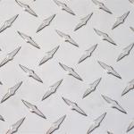 Anti-Slip Checker Heat Insulation Anodized Stucco Embossed Diamond Aluminum