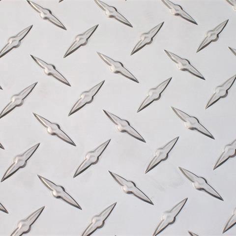 Anti-Slip Checker Heat Insulation Anodized Stucco Embossed Diamond Aluminum