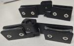 Casting Brass Shower Door Hinges High Precision Erosion Resistant