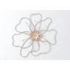 Buy cheap Home Decoration Modern Iron Big Wire Flower Wall Decor from wholesalers