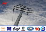 Metal 230kv 6-10mmThickness Polygonal Pole