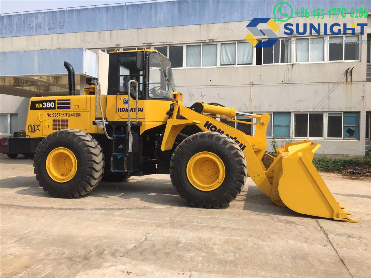 Komatsu WA380 WA380-6 Loader Used Komatsu Front End Loader