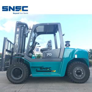 Quality 7ton Heavy Duty Diesel Forklift Truck Customer Customzied for Your Business Needs wholesale