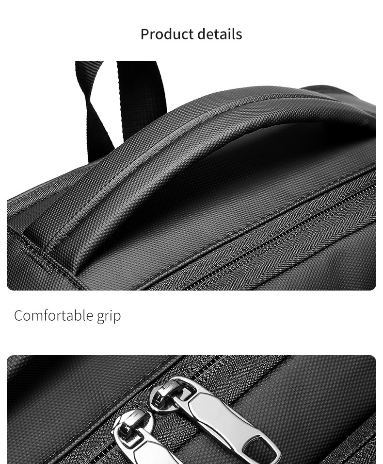 Factory hot sell bag custom logo usb waterproof notebook wholesale men 15.6 inch laptop bag travel school laptop backpack