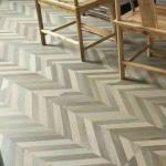Luxury Wood Style SPC Flooring Natural Colour Fishbone Herringbone Click Vinyl
