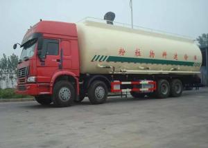 Quality 12 Wheels Bulk Cement Truck , LHD 36-45CBM Cement Transport Trucks wholesale