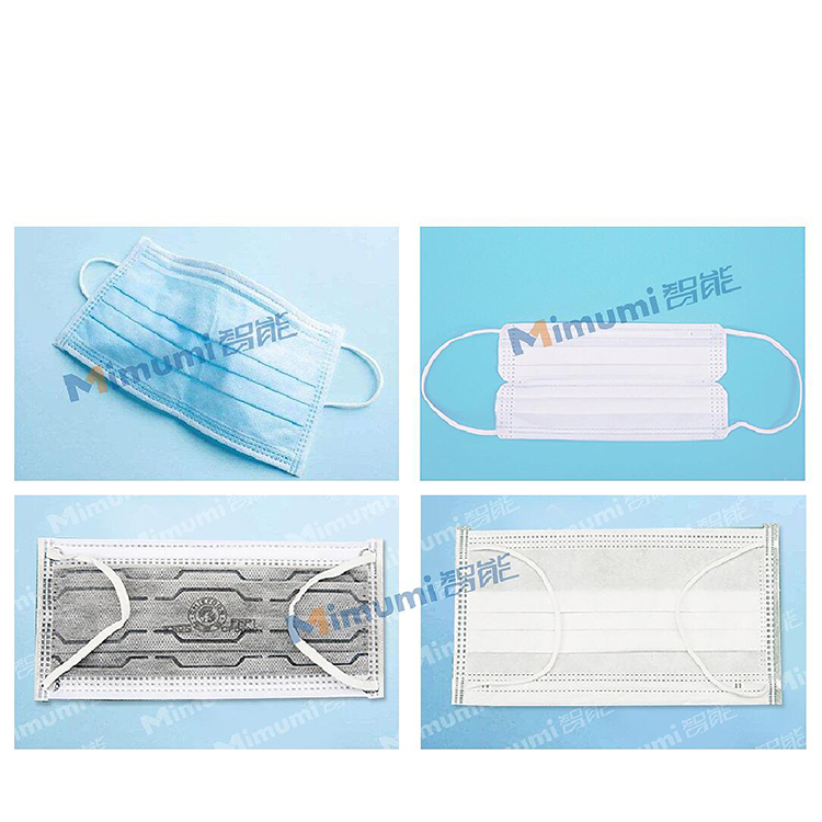 High Accuracy N95 Medical Mask Making Equipment Efficient Dust Mask Making Machine