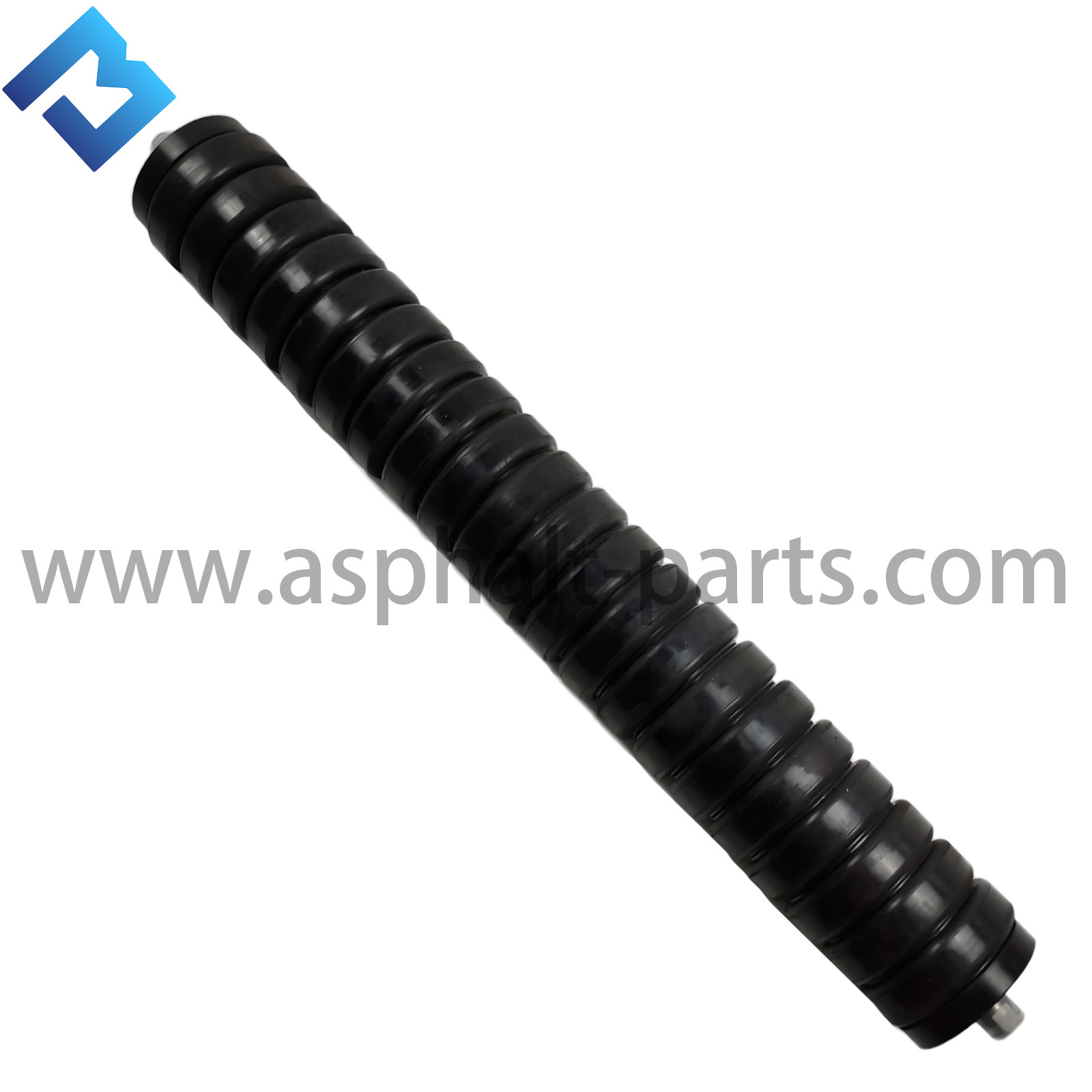 W195 200 205 215 2091189 Rubber Coated Conveyor Drive Rollers With Handles