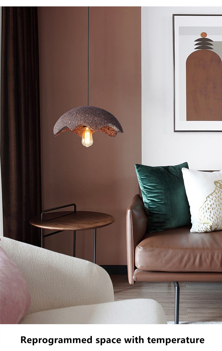 Nordic Restaurant Wabi Sabi LED Chandeliers Designer Home Decoration Pendant Lights（WH-VP-177)
