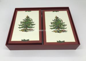 Quality Square Jumbo Pre Wrapped Christmas Gift Boxes All Sizes Offset Printing Semi Auto Made wholesale