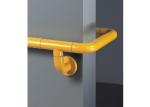 Anti - Collision Nylon Toilet Cubicle Fittings Hardware With Fire Retardant