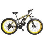 Fat Tire Electric Bike 350W Motor 13AH Lithium Battery SMLRO XDC600 26x4.0 inch