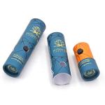 Custom Vape Cartridge Cardboard Tube Packaging With Child Lock