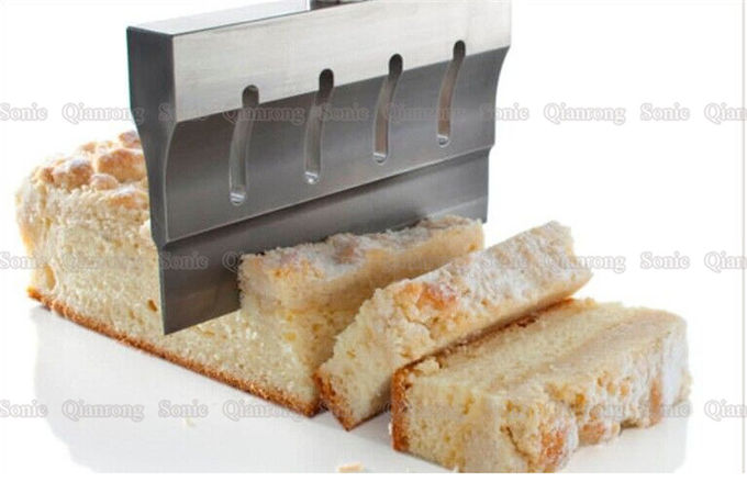 255mm Width Blade Ultrasonic Food Cutting Machine 220V Or 110V 20Khz 380*250*150mm