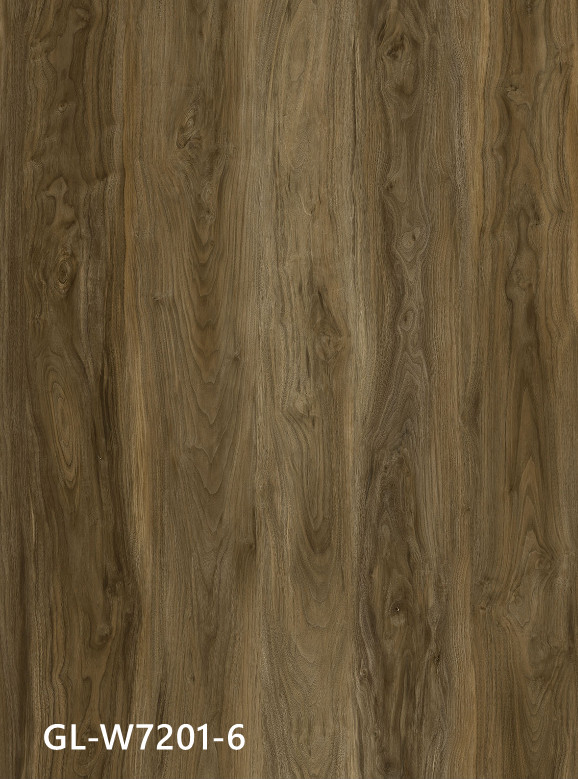 5mm 0.3mmWL Modern Elastic Luxury Click SPC Flooring Walnuts Plastic Composite