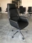 DIOUS Leather Height Adjustable Office Chair High Back For Executive