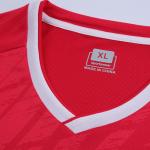 Yellow Blue Red Pink Plain Soccer Jerseys T Shirt Casual Training Football