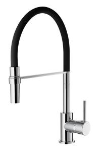 Quality 35mm Cartridge Kitchen Mixer Faucet 360 Degree Silicon Spout Chrome wholesale