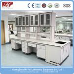 Commercial Heat Resistant Chemistry Lab Table High Strength PP Hinge