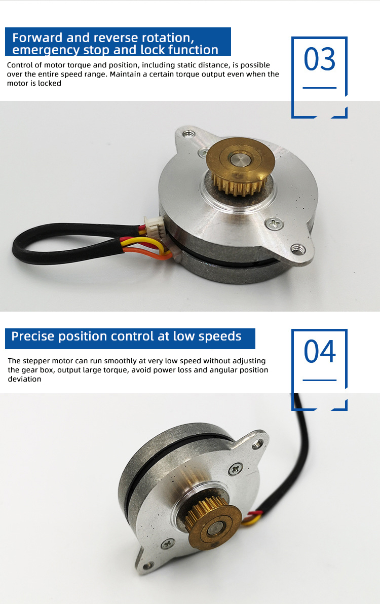 Faradyi Customized Good Price Nice Quality 1.5Nm 3Nm 12V Hybrid Stepper Motor For 3D Printer