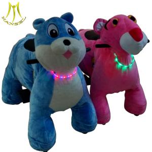 Quality Hansel motorized animals battery operated and 4 wheels animal scooter for mall with wheel chair animal wholesale