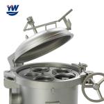 SS304/SS316 Stainless Steel multi bag filter Quick Opening