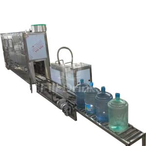 Quality 300BPH 5 Gallon Double Line Bottling Line Equipment Two Double Station wholesale