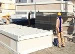 Tourist Attraction Prefab Shipping Container Office Removable Steel Cold -