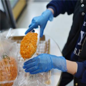 Quality Practical Disposable Vinyl Glove Single Use 9 Inches Custom Length For Food wholesale