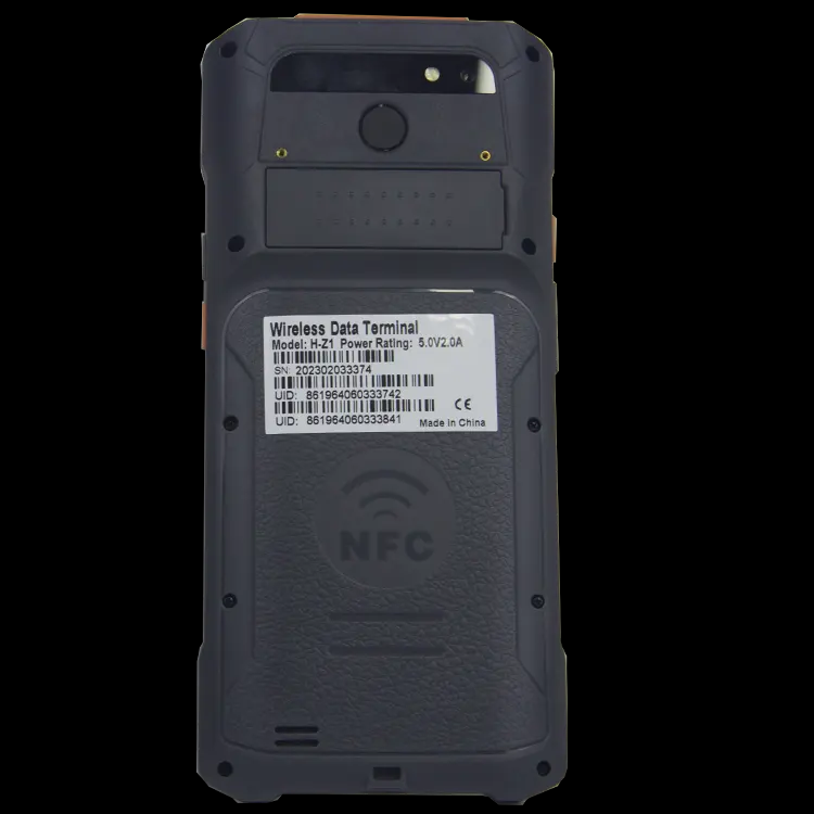 Industrial 5.99 Inch PDA Handheld Data Collection Terminal with Scanner and Android 8