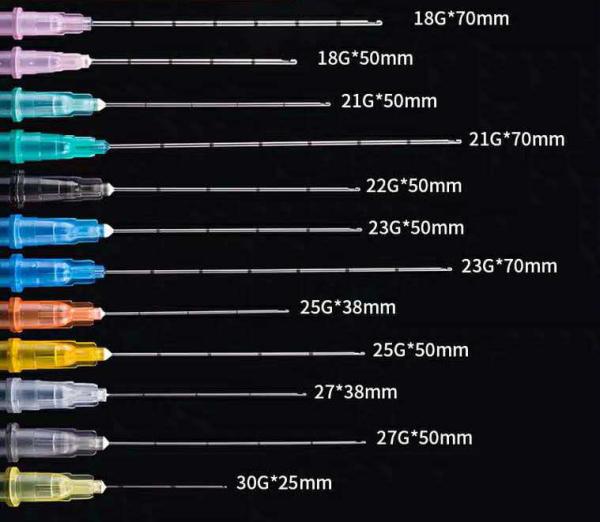 Disposable Beauty Dermal Fillers Cannula Face Lift Medical Stainless Steel