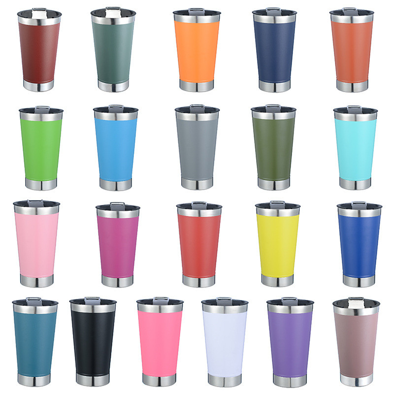 Custom Logo Double Walled Vacuum Insulated Coffee Mug 10oz 16oz 20oz 30oz