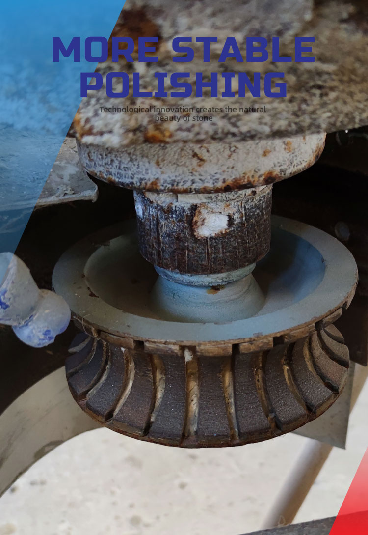 Multi Shapes Marble Stone Edge Polishing Grinding Machine For Granite Travertine