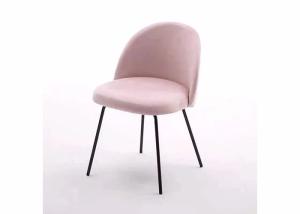 Quality Furniture Room Oem ODM Stackable Velvet Fabric Dining Chairs wholesale