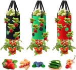 Strawberry Grow Bags, No Gauze Growing Bag, Hole Upside Down Planter Handling