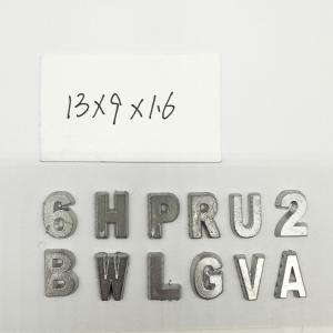 Quality Optional NDT Accessories Lead Letter / Number For X Ray Flaw Detector wholesale