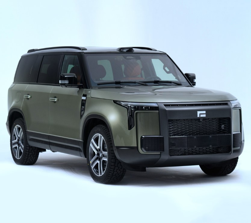 2023 BAIC JISHI 01 Series 7 Seats 350kW Maximum Power Luxury SUV Long Range Electric Vehicle for Chinese Wholesales