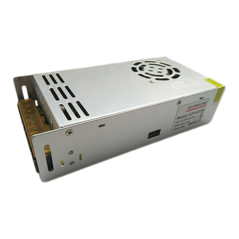 12v 400w Indoor power supply adapters IP20 for LED Strip Light Modules