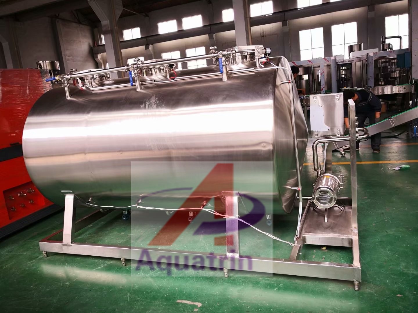 18000BPH PLC Noni Juice Concentrate Machine RCGF Mango 8