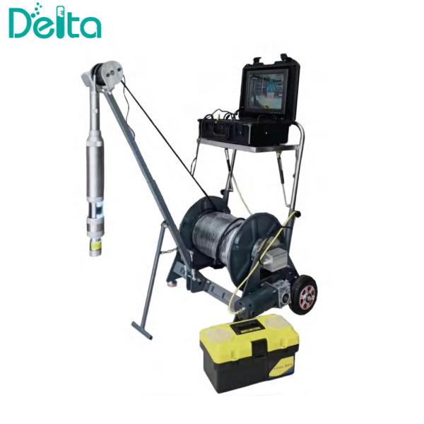 Cheap 500m Clear Image Borehole Inspection Camera with Depth Counter for sale