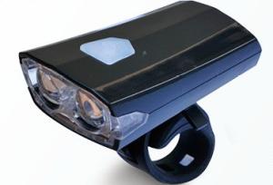 Quality 70LM ABS Led Bike Front Light , 300mah Li Cycling Lights For Night Riding wholesale