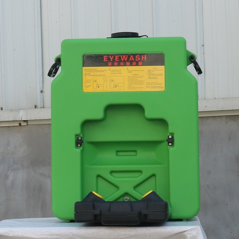 14 gallon 53L Versatile portability emergency eyewash station ,ABS portable eye wash station, plastic emergency eye wash
