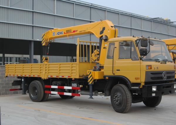 Durable 8 Ton Transportation Telescopic Boom Truck Mounted Crane