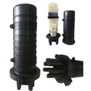 Quality Vertical Plastic Fiber Optic Dome Closure 1x4 Heat Shrinkable 120 Cores wholesale