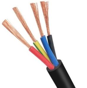 Quality 4*6 SQMM Electrical Control Cable RVV 300V/500V Flameproof CU Core wholesale
