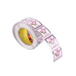 High Glossy Silver Aluminum Foil vinyl Pantone Label Sticker For Bottle