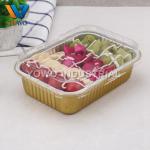 300ml 500ml Food Packaging Aluminum Foil Container