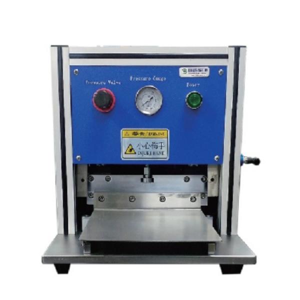 Laboratory Pneumatic Pouch cell battery edge cut Trimming Battery Plate Cutting