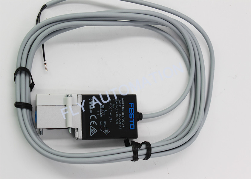 MHA2-MS1H-3/2g-2-K 196121 Festo Solenoid Valve 3/2 Way Fast Switching